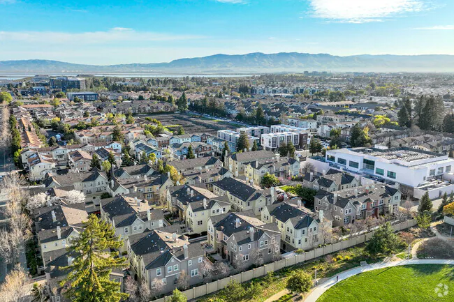 Aerial view of Sunnyvale, California